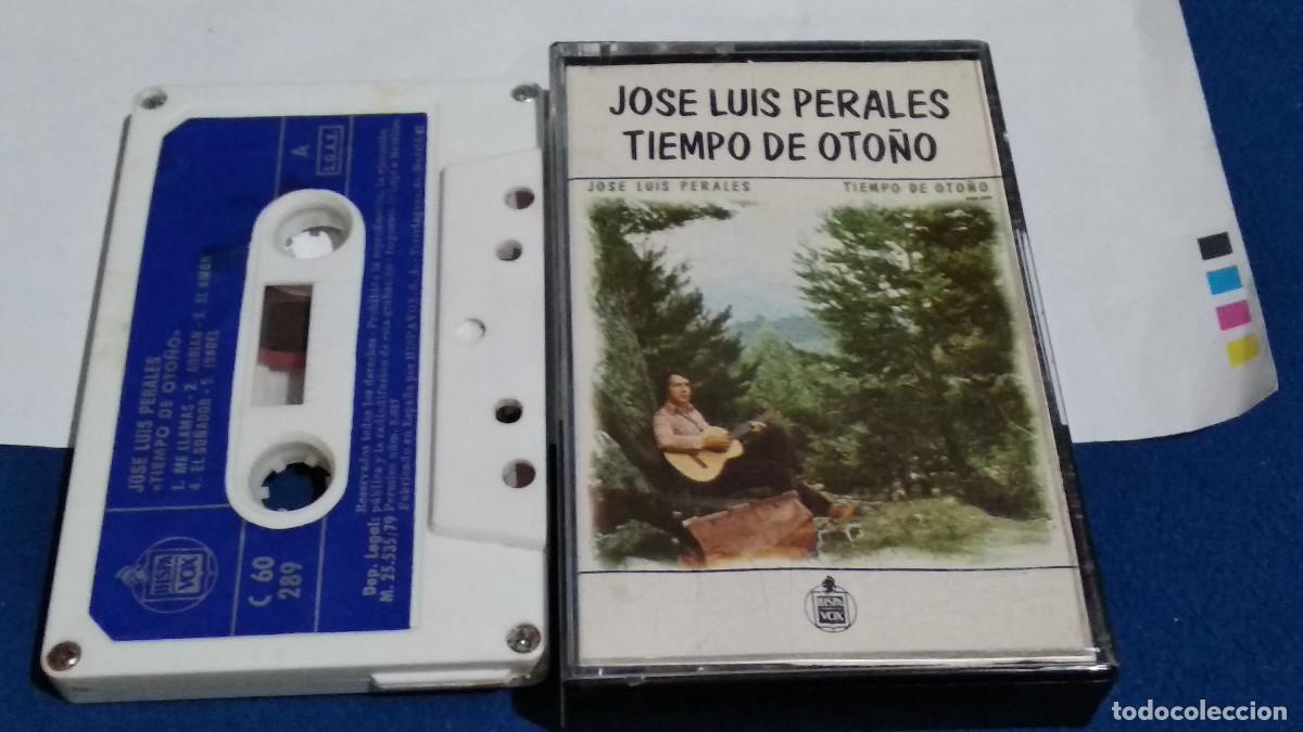 Casetes antiguos: JOSE LUIS PERALES / TIEMPO DE OTO&Ntilde;O - CASETE 1979 HISPAVOX