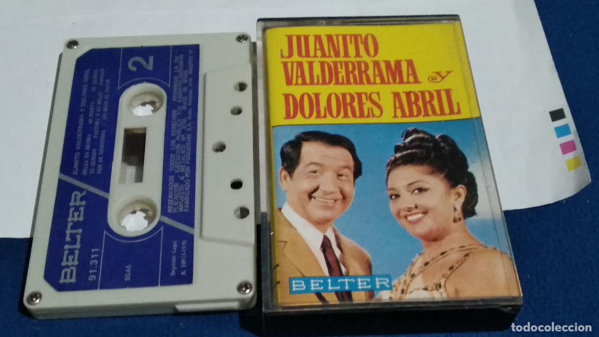 Casetes antiguos: JUANITO VALDERRAMA Y DOLORES ABRIL - CASETE 1970 BELTER