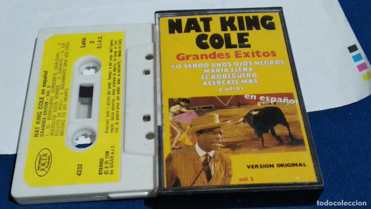 Casetes antiguos: NAT KING COLE / GRANDES &Eacute;XITOS VOL 2 EN ESPA&Ntilde;OL - CASETE 1988 JOKER