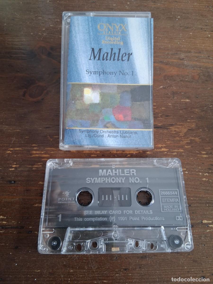 Casetes antiguos: Casete cinta de m&uacute;sica mahler symphony cl&aacute;sica