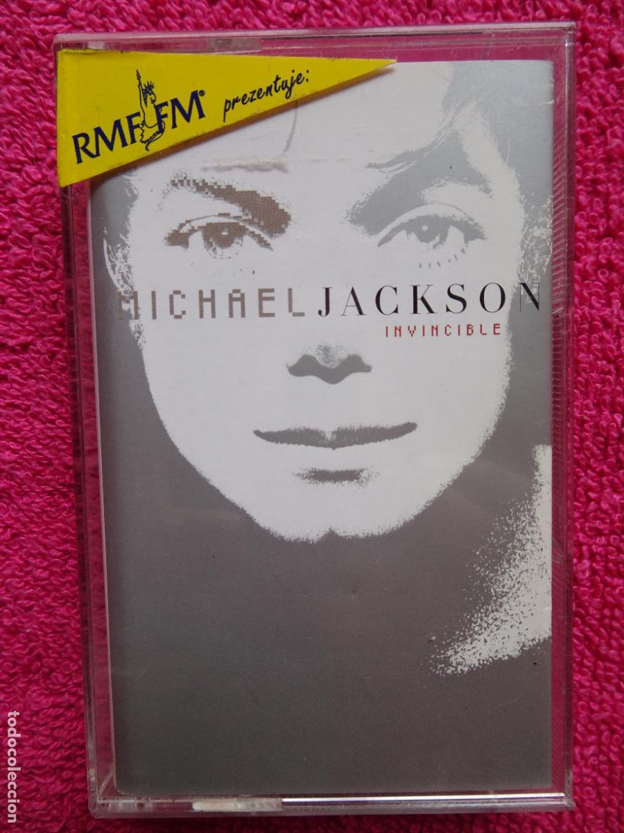 Casetes antiguos: michael jackson invincible 2001 casette polonia epic records EPC 4951744