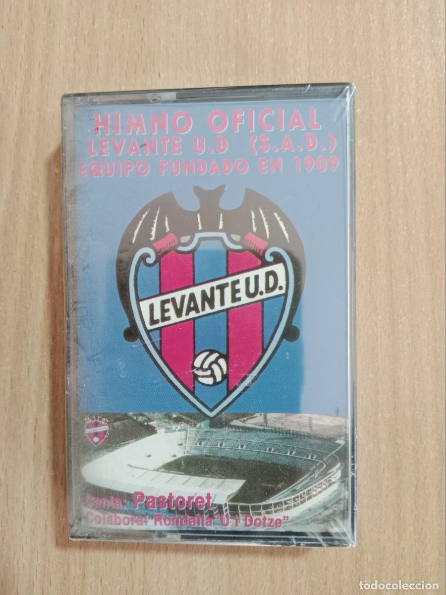 Casetes antiguos: HIMNO OFICIAL LEVANTE U.D. S.A.D. - PASTORET - CASSETTE PRECINTADO - A&Ntilde;O 1997.