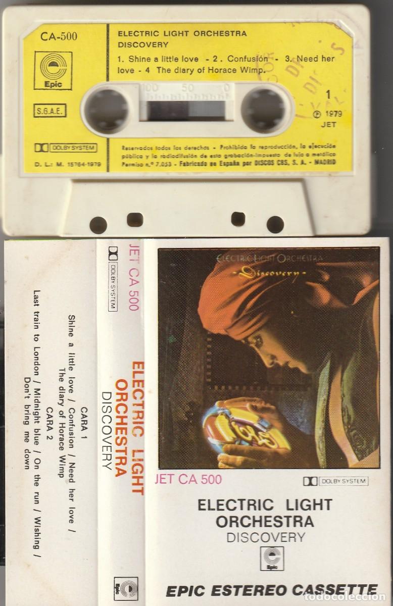 Casetes antiguos: ELECTRIC LIGHT ORCHESTRA - DISCOVERY (CASSETTE EPIC 1979)