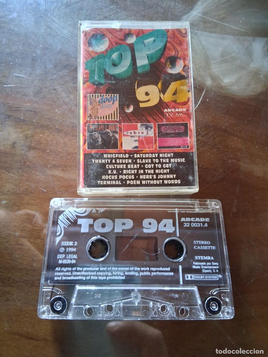 Casetes antiguos: Cinta casete de m&uacute;sica Top 94 Doop Whigfield Twenty 4 seven Terminal Cappella Chiquetete