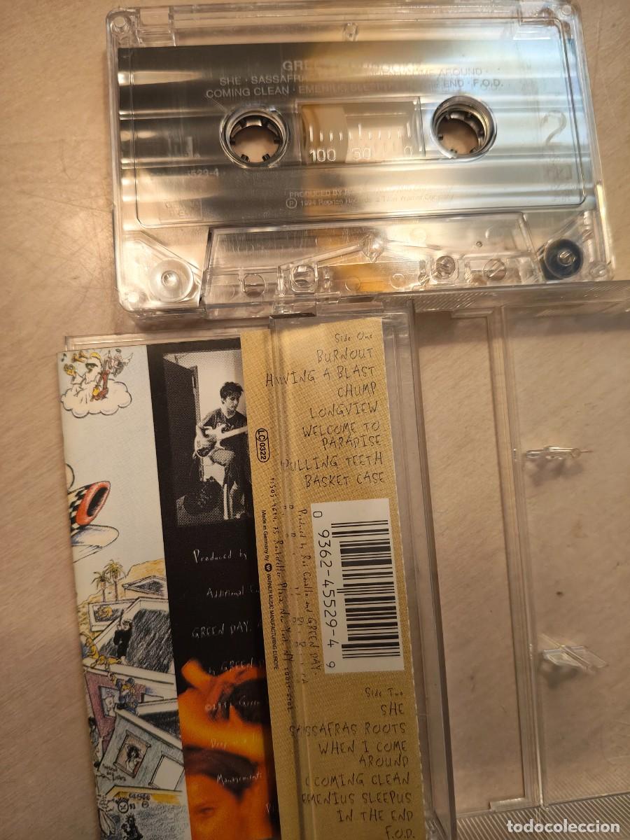 Casetes antiguos: GREEN DAY. DOOKIE. Cassette - Foto 4