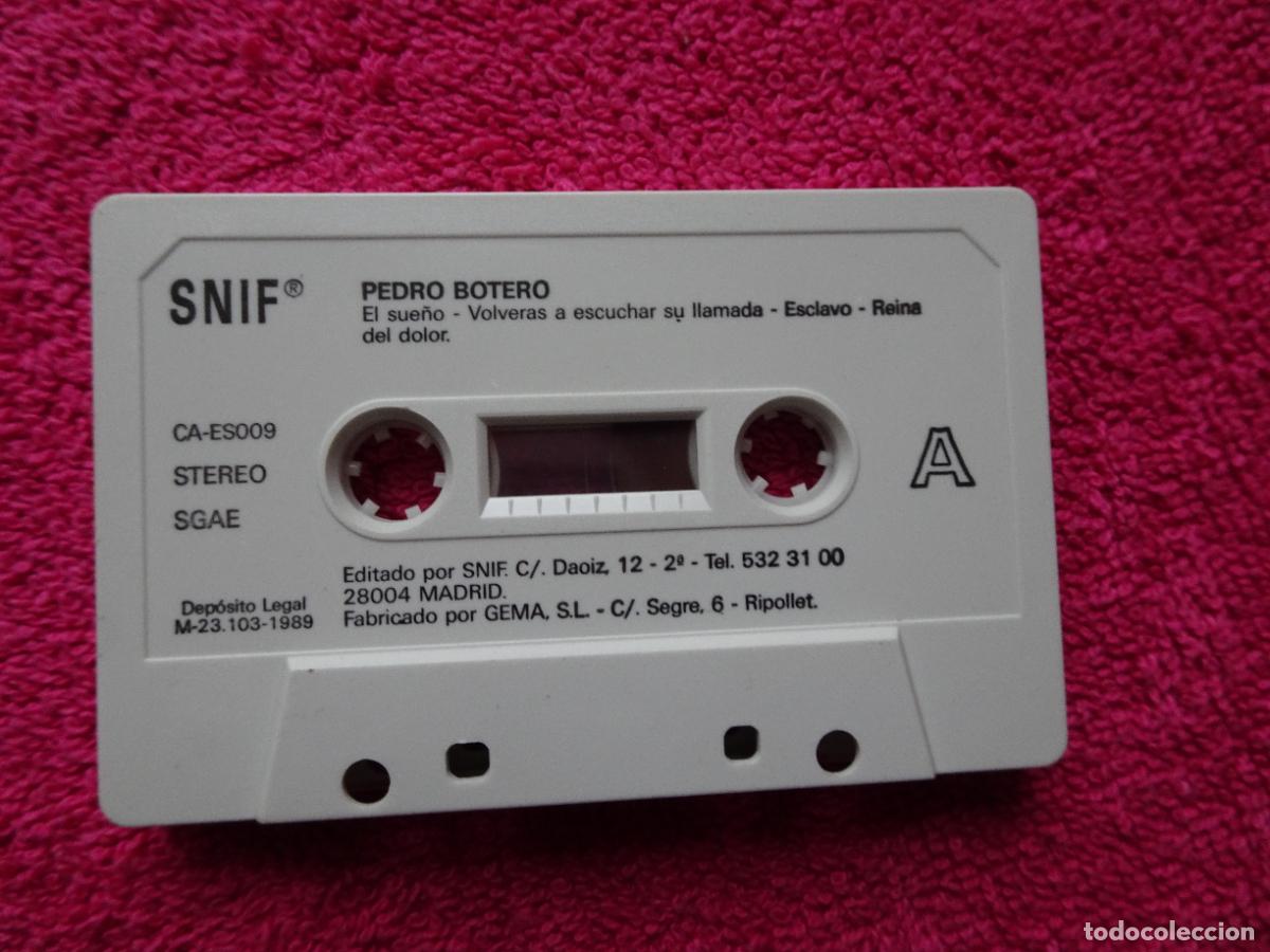 Casetes antiguos: pedro botero versi&oacute;n original 1988 snif casette - Foto 5