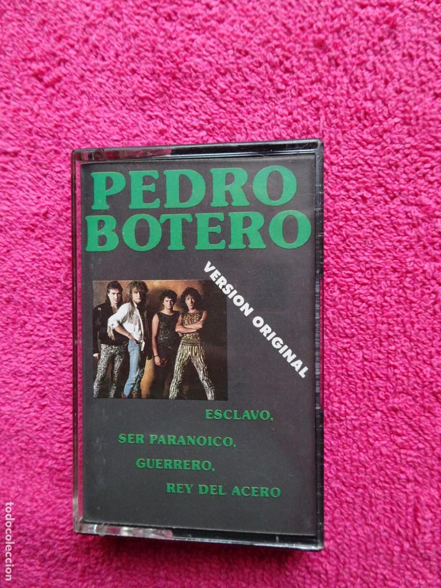 Casetes antiguos: pedro botero versi&oacute;n original 1988 snif