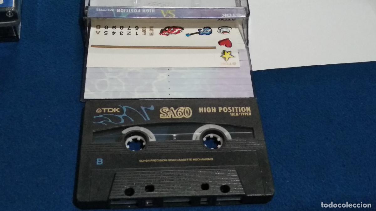 Casetes antiguos: TDK SA60 High Position IECII/TYPEII - CASETE CINTA CASSETTE - PARA GRABRAR O ESCUCHAR