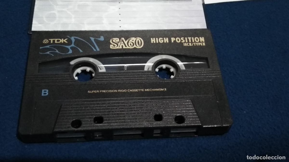 Casetes antiguos: TDK SA60 High Position IECII/TYPEII - CASETE CINTA CASSETTE - PARA GRABRAR O ESCUCHAR