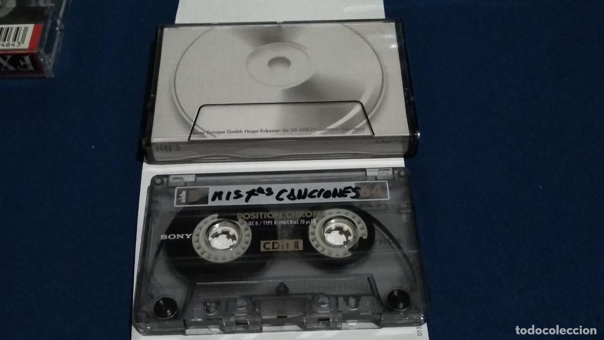 Casetes antiguos: CASETE CINTA CASSETTE - SONY CDIT II CHROME, 64- CON M&Uacute;SICA PARA OIR, REGRABAR.