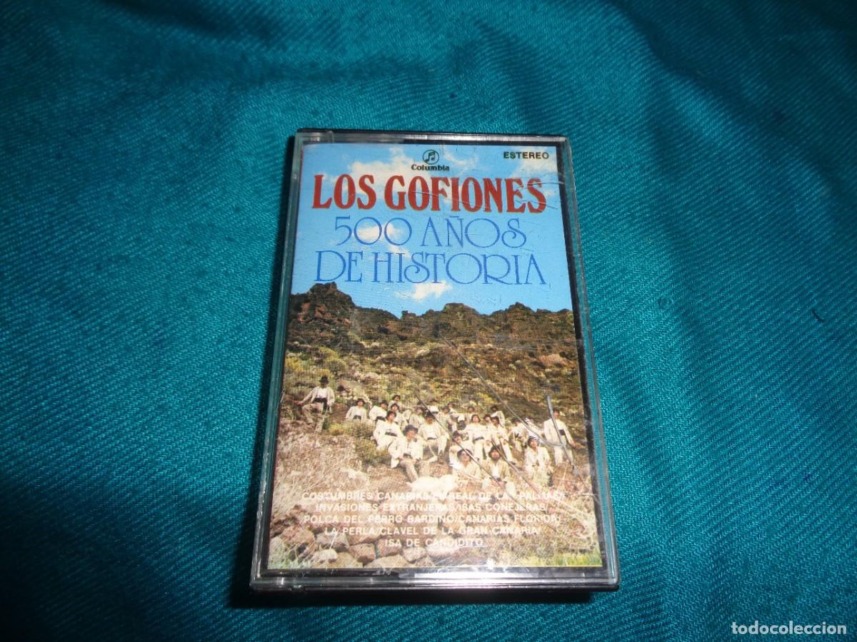 Casetes antiguos: LOS GOFIONES. 500 A&Ntilde;OS DE HISTORIA. CASETE