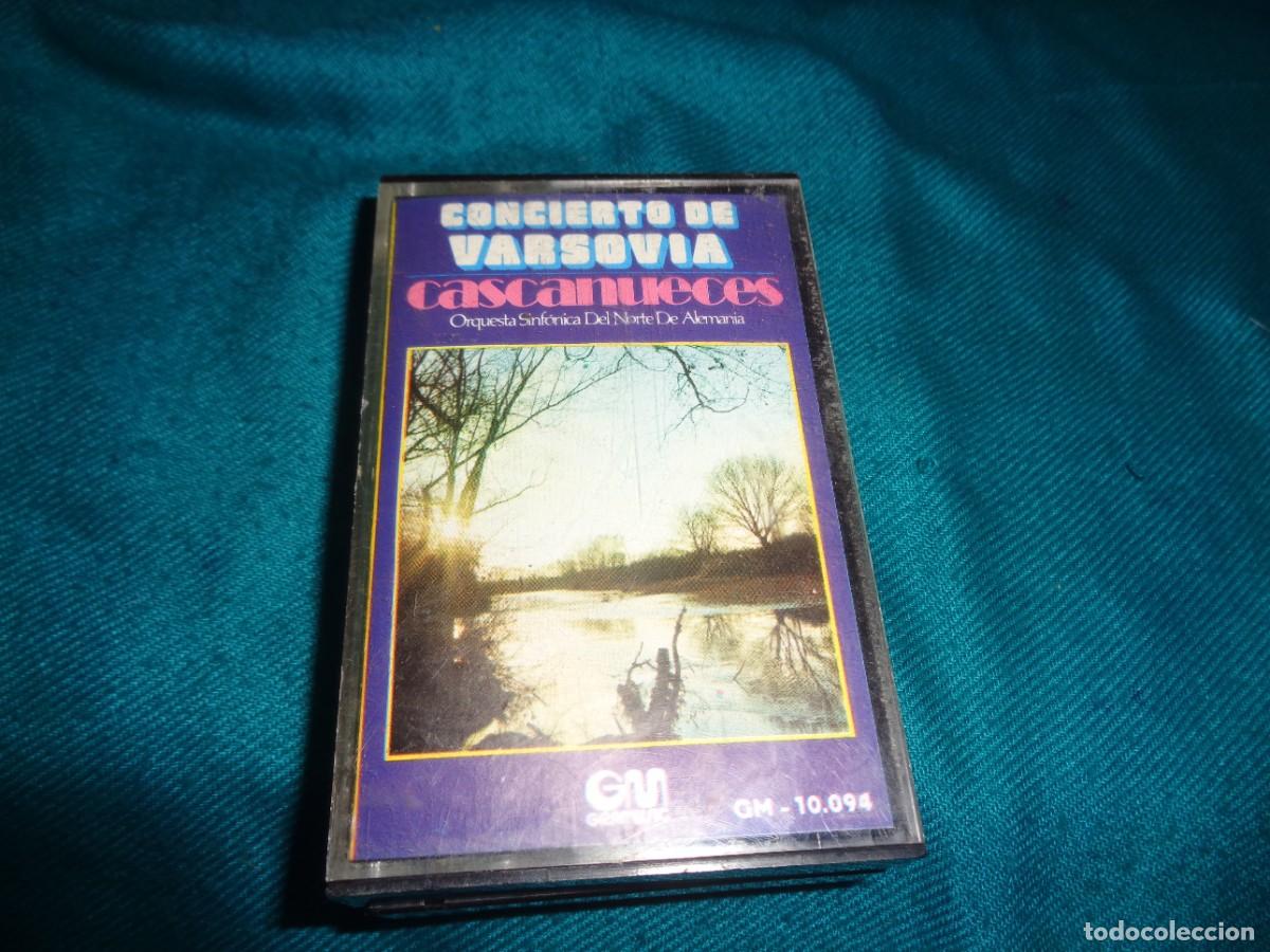 Casetes antiguos: CONCIERTO DE VARSOVIA. CASCANUECES. GRAMUSIC, 1973, CASETE
