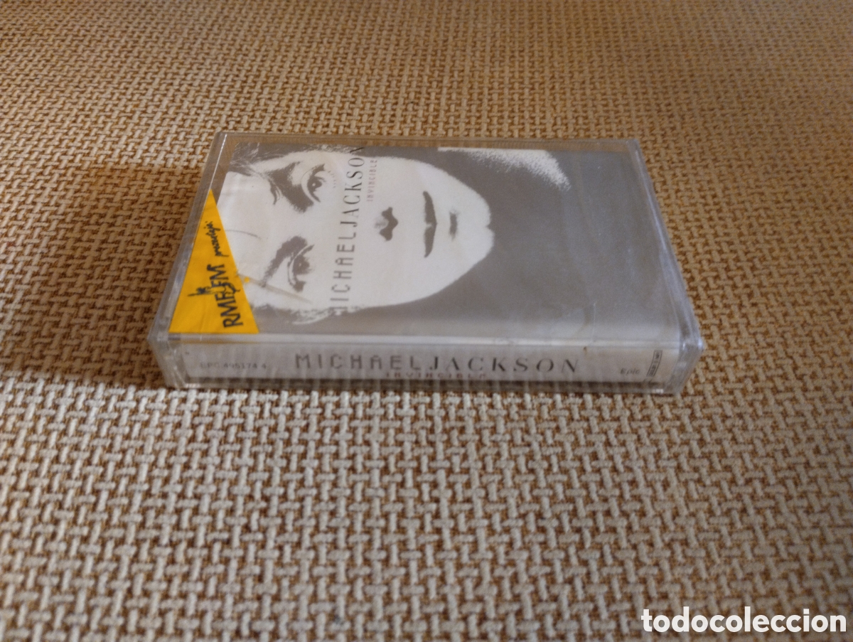Casetes antiguos: Cinta casete Michael Jackson Invencible - Foto 3