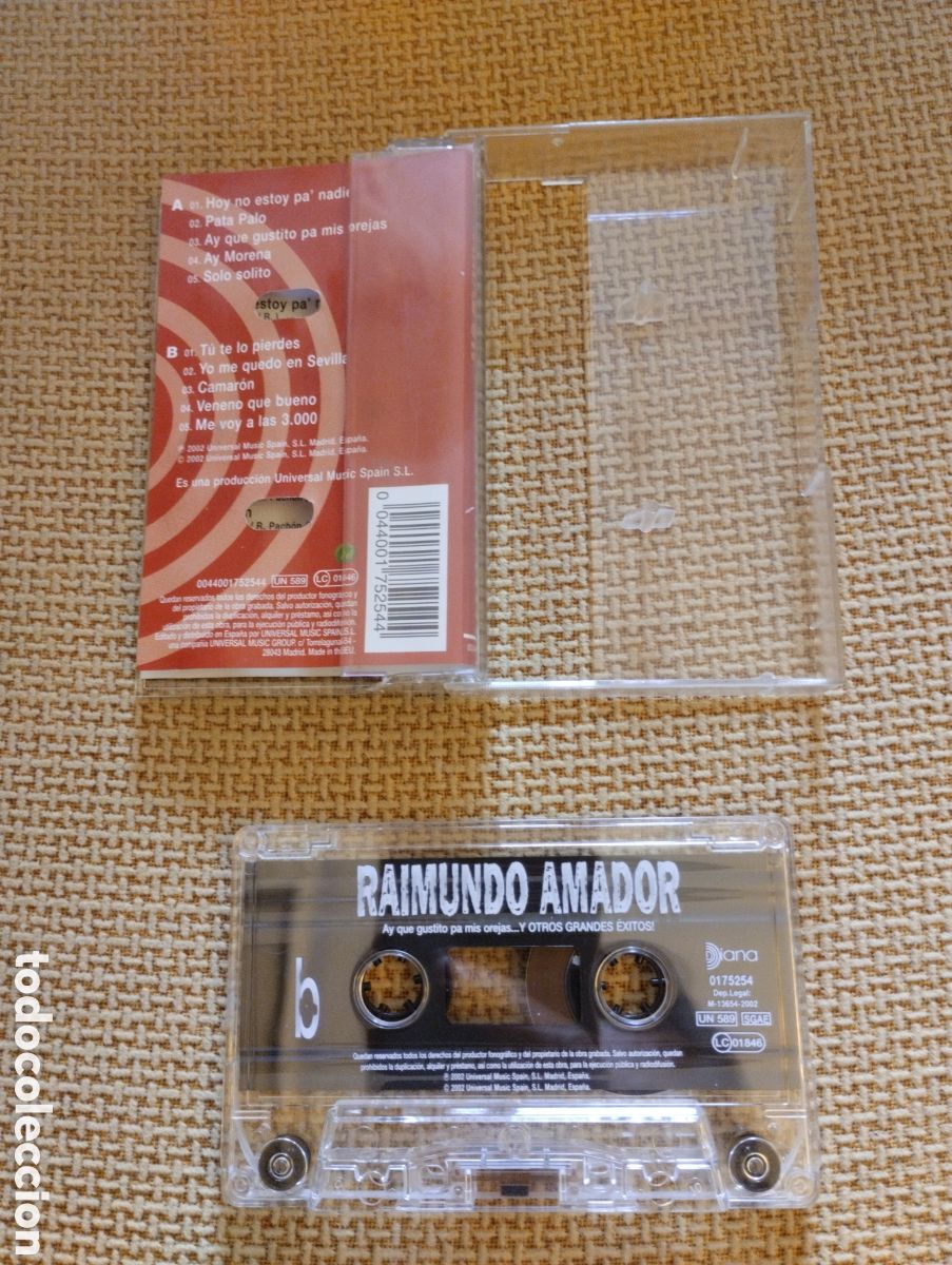 Casetes antiguos: Cinta casete Raimundo Amador - Foto 3