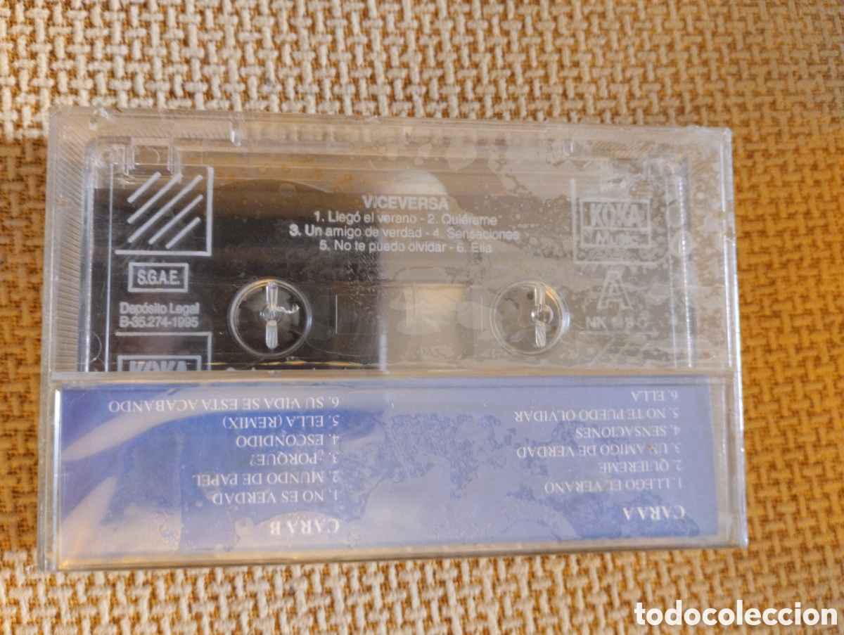 Casetes antiguos: Cinta casete Viceversa - Foto 2