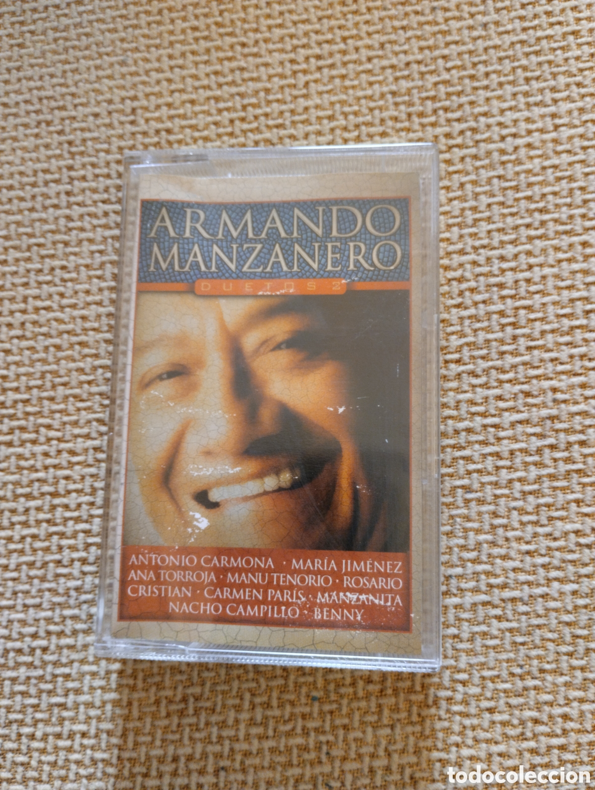 Casetes antiguos: Conta casete Armando Manzanero Duetos