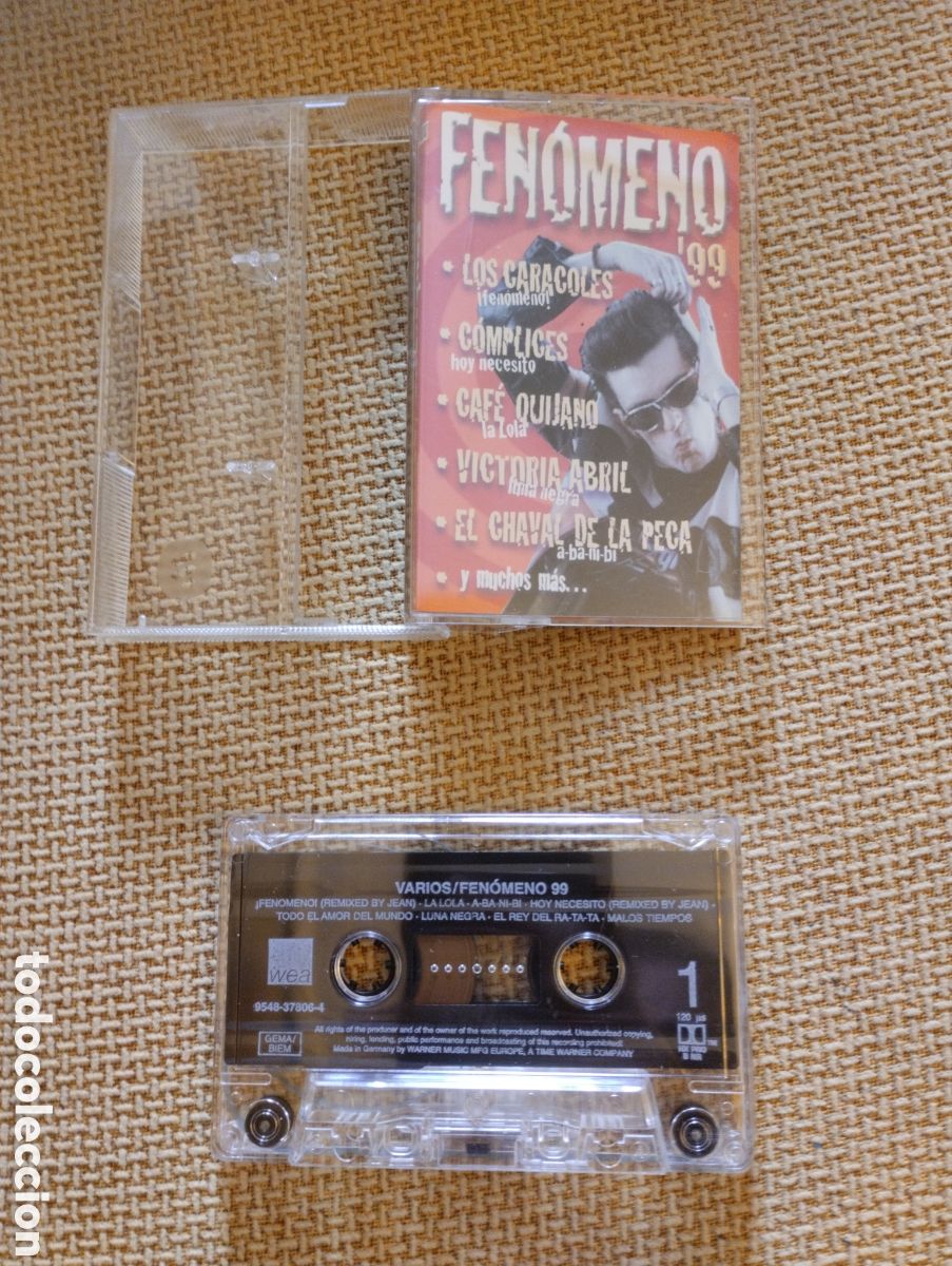 Casetes antiguos: Cinta casete Fenomeno 99 - Foto 2