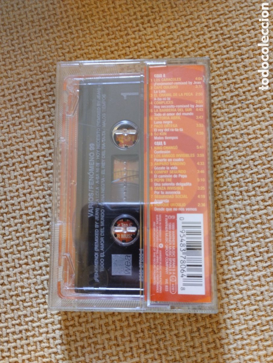 Casetes antiguos: Cinta casete Fenomeno 99 - Foto 4