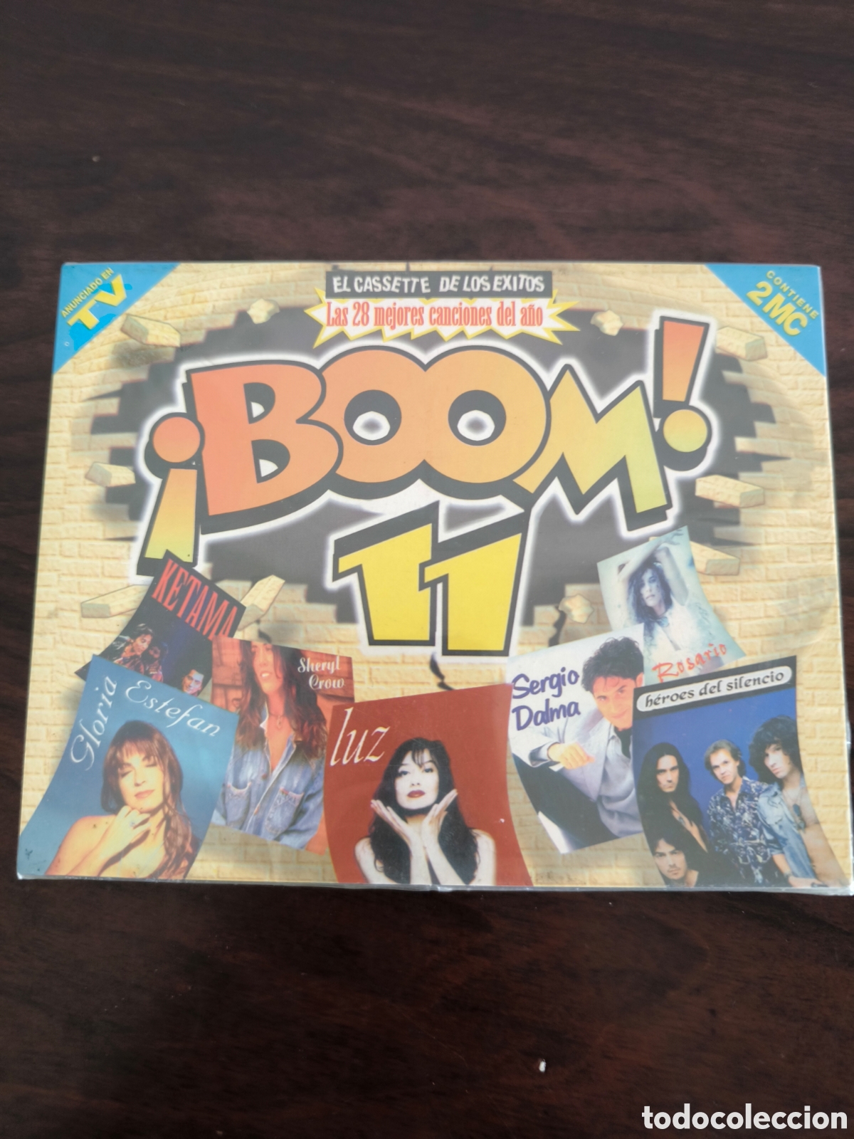 Casetes antiguos: Doble casete Boom 11. Luz Ketama H&eacute;roes del Silencio Blur Pet Shop Boys. Nuevo precintado