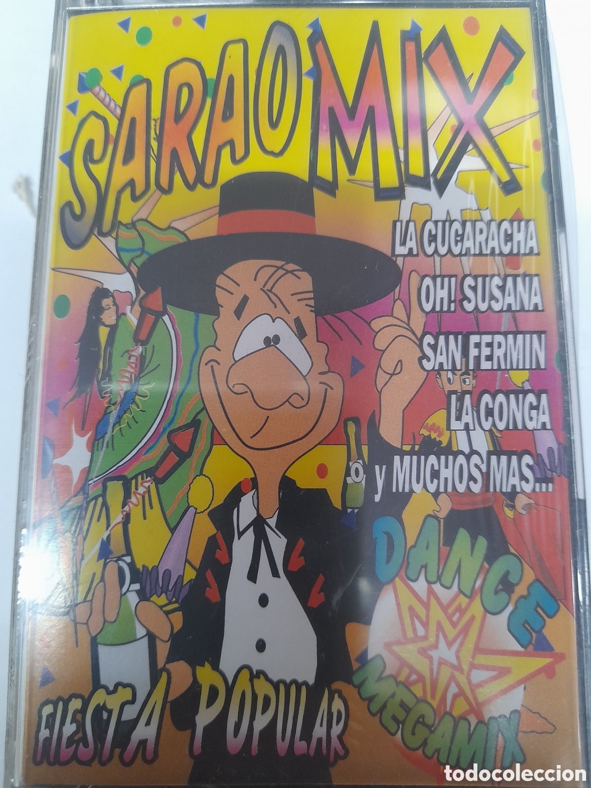 Casetes antiguos: SARAO MIX. Fiesta Popular.
