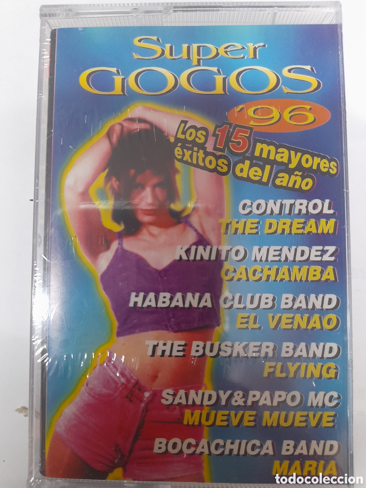 Casetes antiguos: SUPER GOGOS 96. Los 15 mayores &eacute;xitos - Foto 1