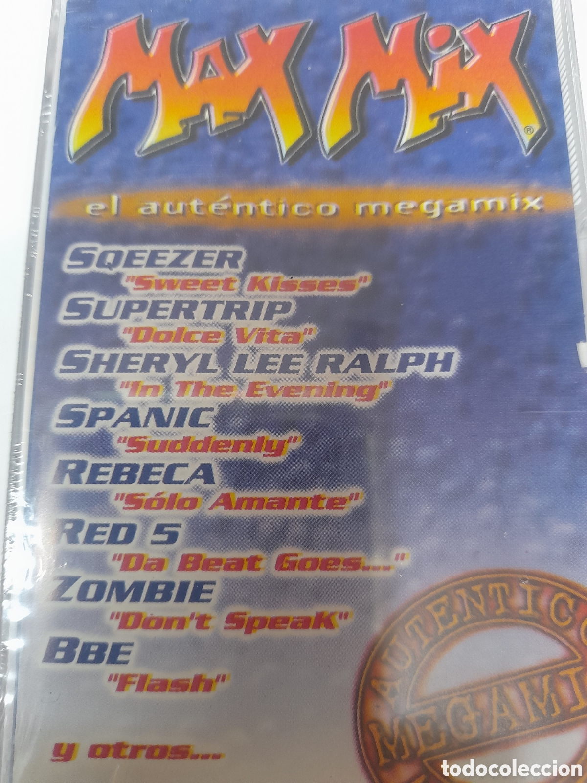 Casetes antiguos: MAX MIX. El aut&eacute;ntico MEGAMIX.