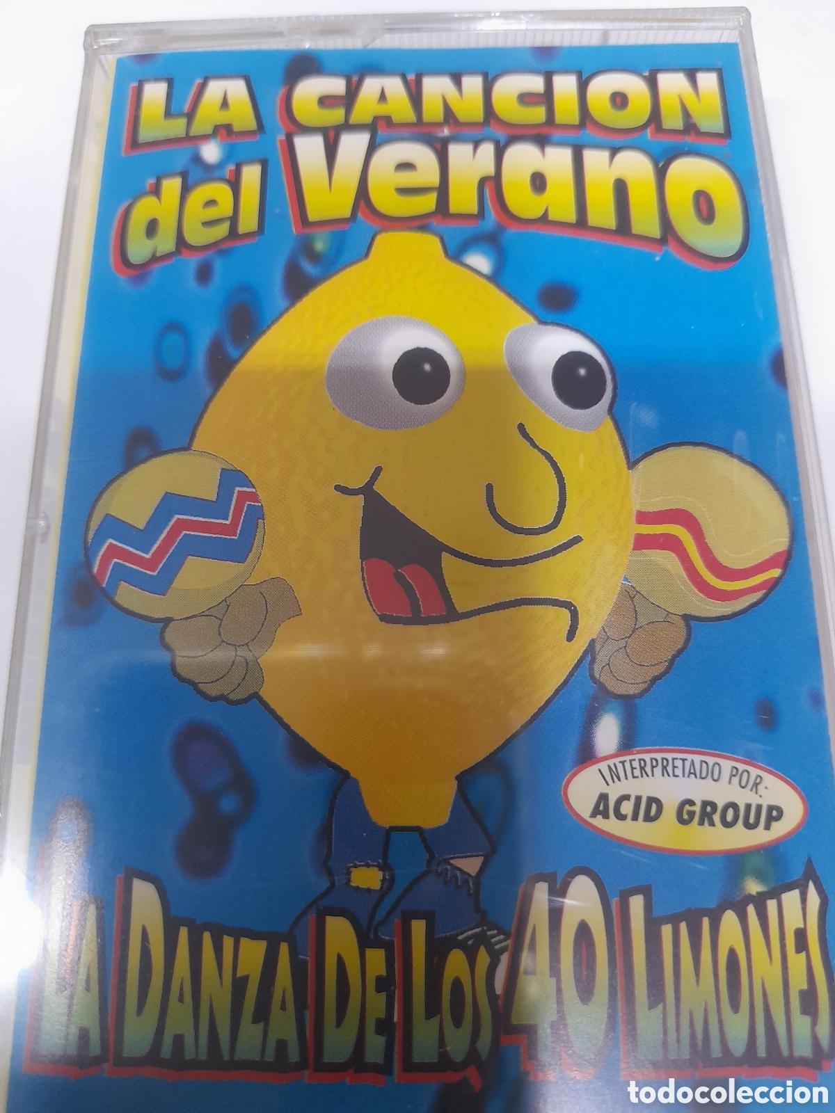 Casetes antiguos: LA CANCI&Oacute;N DEL VERANO. La danza de los 40 limones.