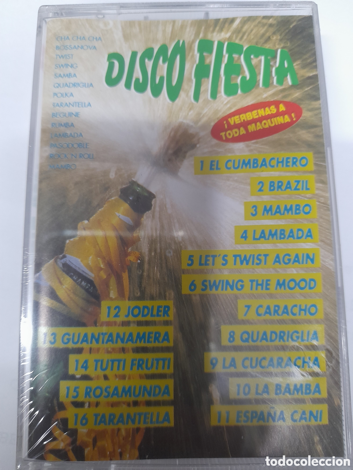 Casetes antiguos: DISCO FIESTA.&iexcl;Verbenas a toda m&aacute;quina!