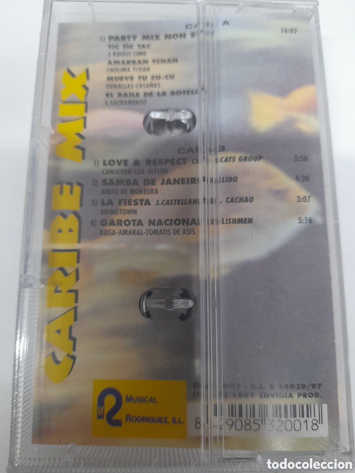 Casetes antiguos: CARIBE MIX. Mar del Caribe. - Foto 2