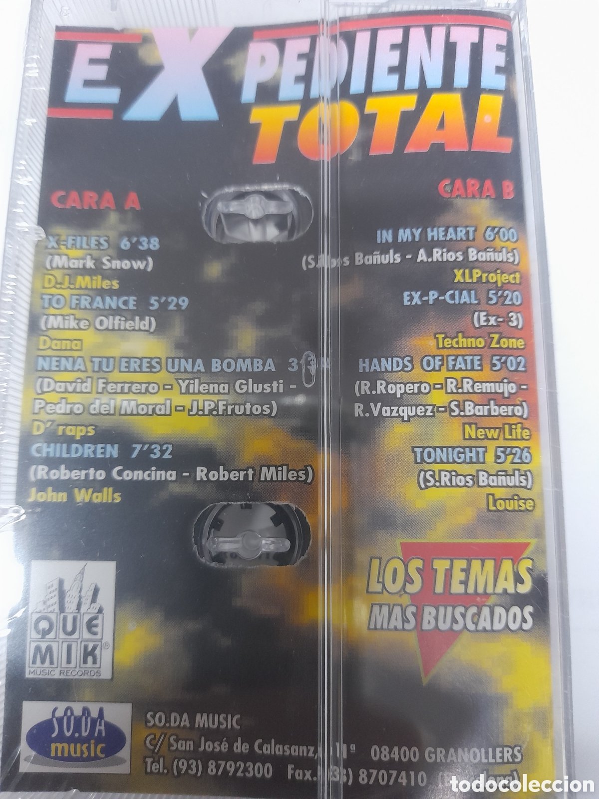 Casetes antiguos: EXPEDIENTE TOTAL. . .... - Foto 2