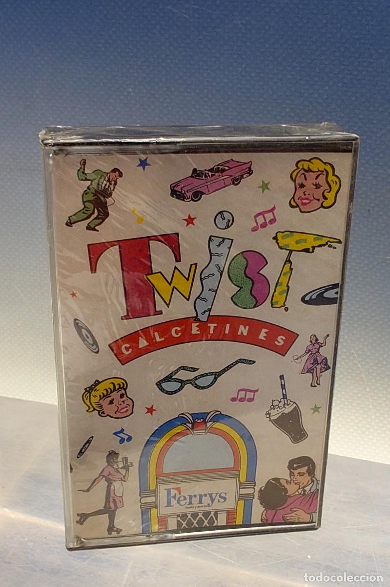 Casetes antiguos: Casete Twist Calcetines Ferrrys Publicidad
