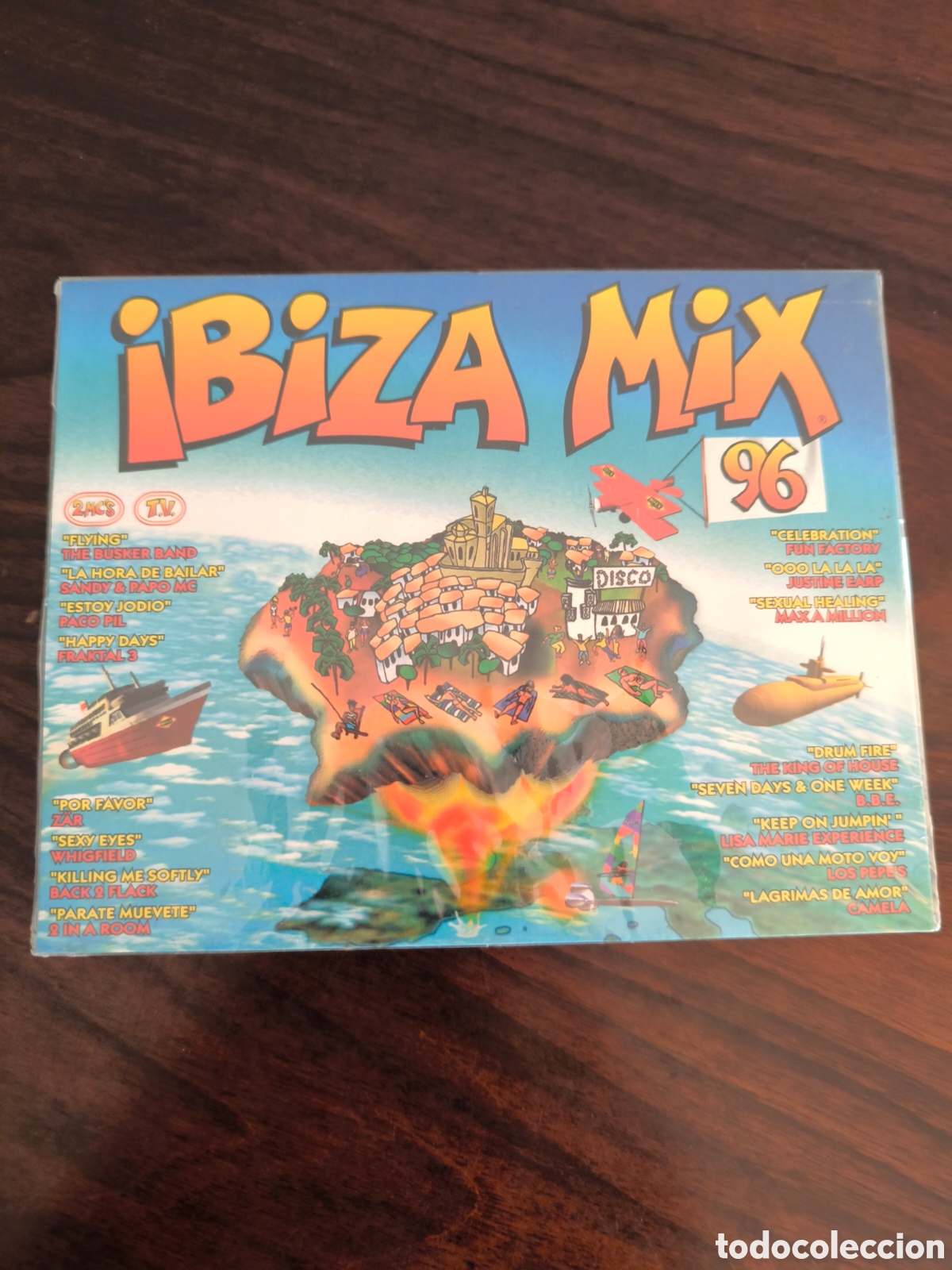 Casetes antiguos: 2 casetes Ibiza Mix 96. Nuevo precintado