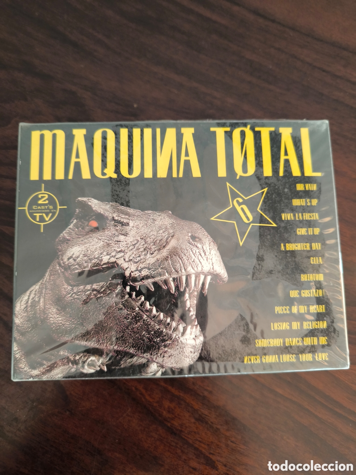 Casetes antiguos: Doble casete Maquina Total 6. Nuevo precintado. Makina