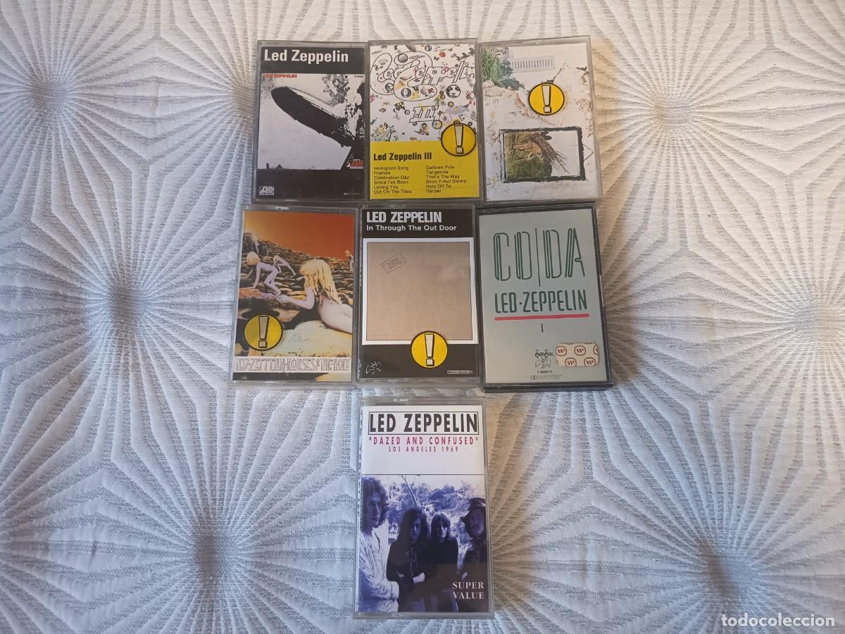 Casetes antiguos: led zeppelin - 7 cassettes. 10&euro; cada uno