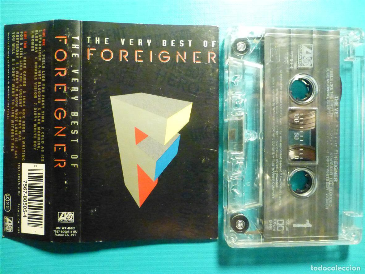 Casetes antiguos: Cinta Cassette, Casete - Foreigner - The Very Best of - Atlantic 1987 - Heavy Metal _ Rock Duro