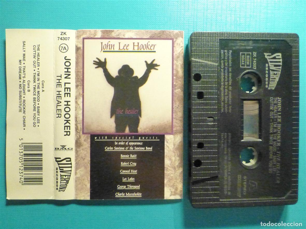 Casetes antiguos: Cinta Cassette, Casete - John Lee Hooker - The healer - Silvertone 1989 - Heavy Metal, Rock Duro
