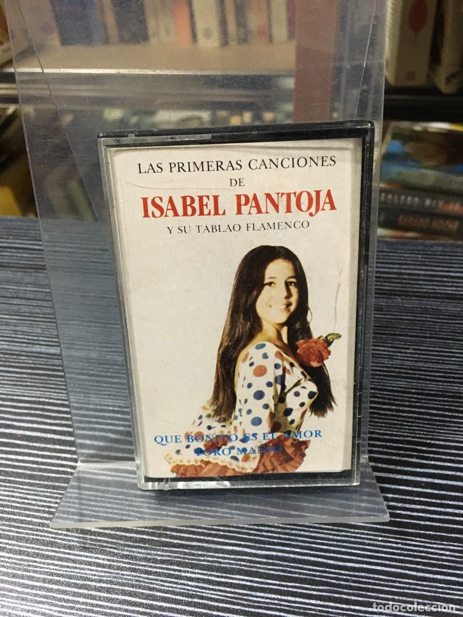 Casetes antiguos: Las Primeras Canciones de Isabel Pantoja y su tablao flamenco Isabel Pantoja