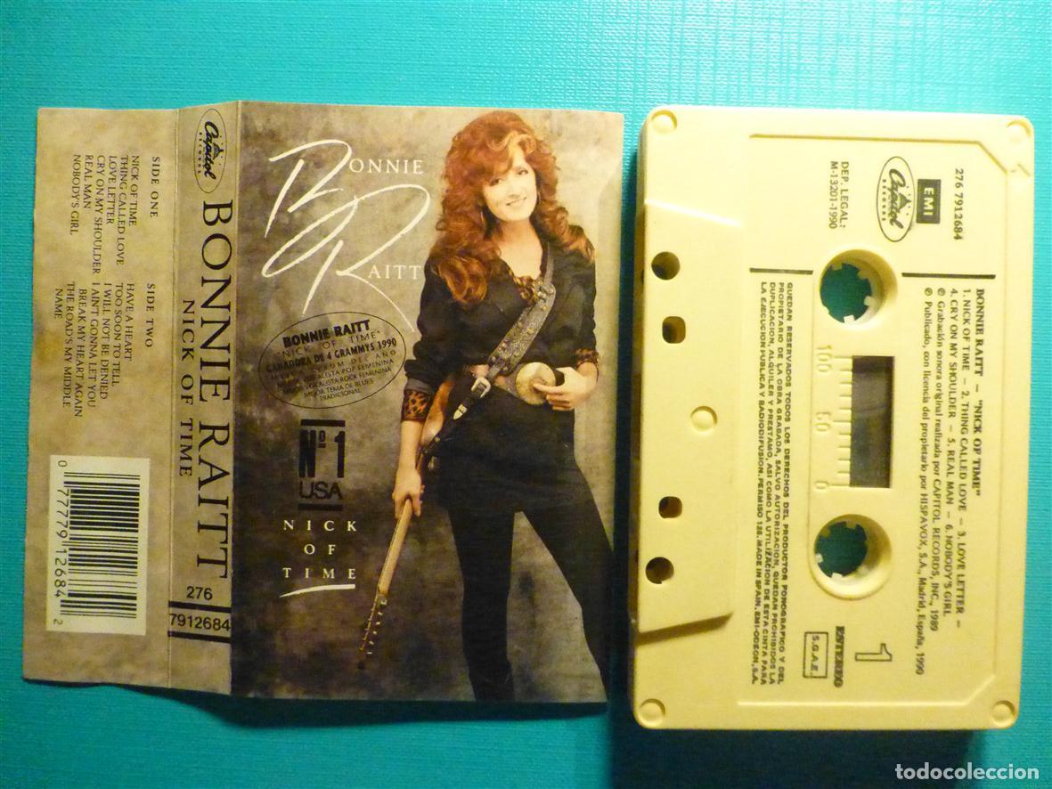 Casetes antiguos: Cinta Cassette, Casete - Bonnie Raitt - Nick of Time - Emi 1990 - Blues Hard Rock Metal