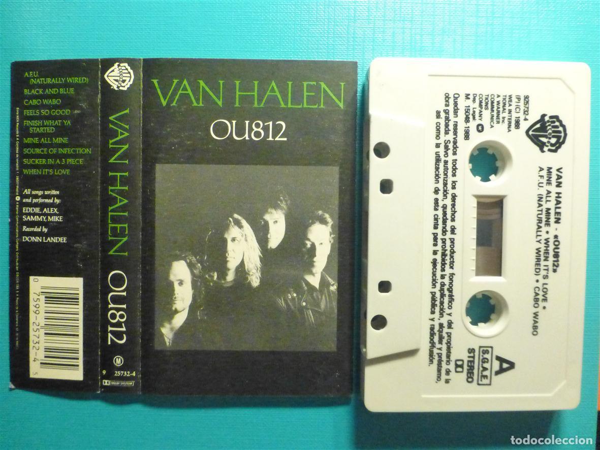 Casetes antiguos: Cinta Cassette, Casete - Van Halen - OU812 - Wea Warner 1988 - Heavy Hard Rock Metal