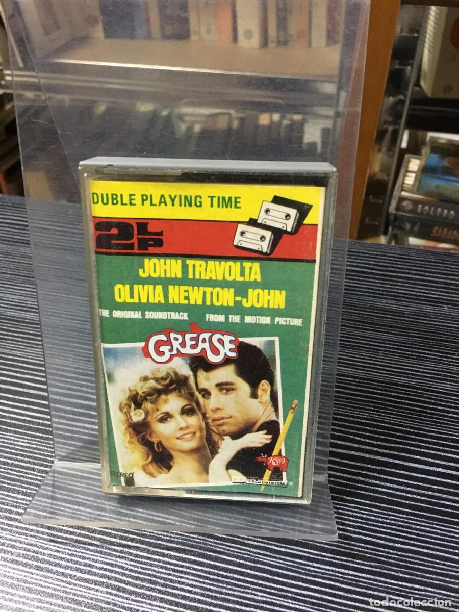 Casetes antiguos: Grease (Banda Sonora Original) John Travolta / Olivia Newton-John