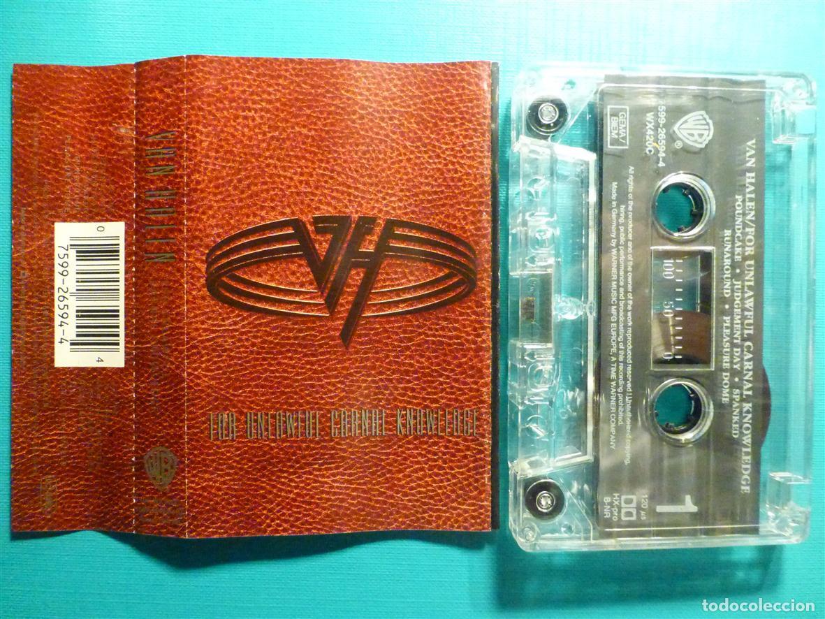 Casetes antiguos: Cinta Cassette, Casete - Van Halen - For unlawful Carnal Knowledge - Warner 1991 - Heavy Rock Metal