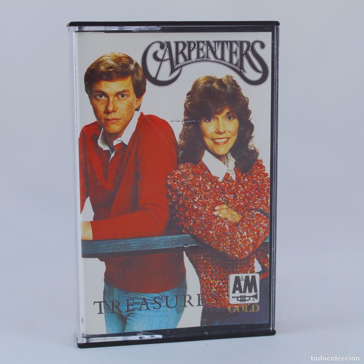 Casetes antiguos: Carpenters Treasures Cassette 1992 A&M Pop Soft Rock Vintage