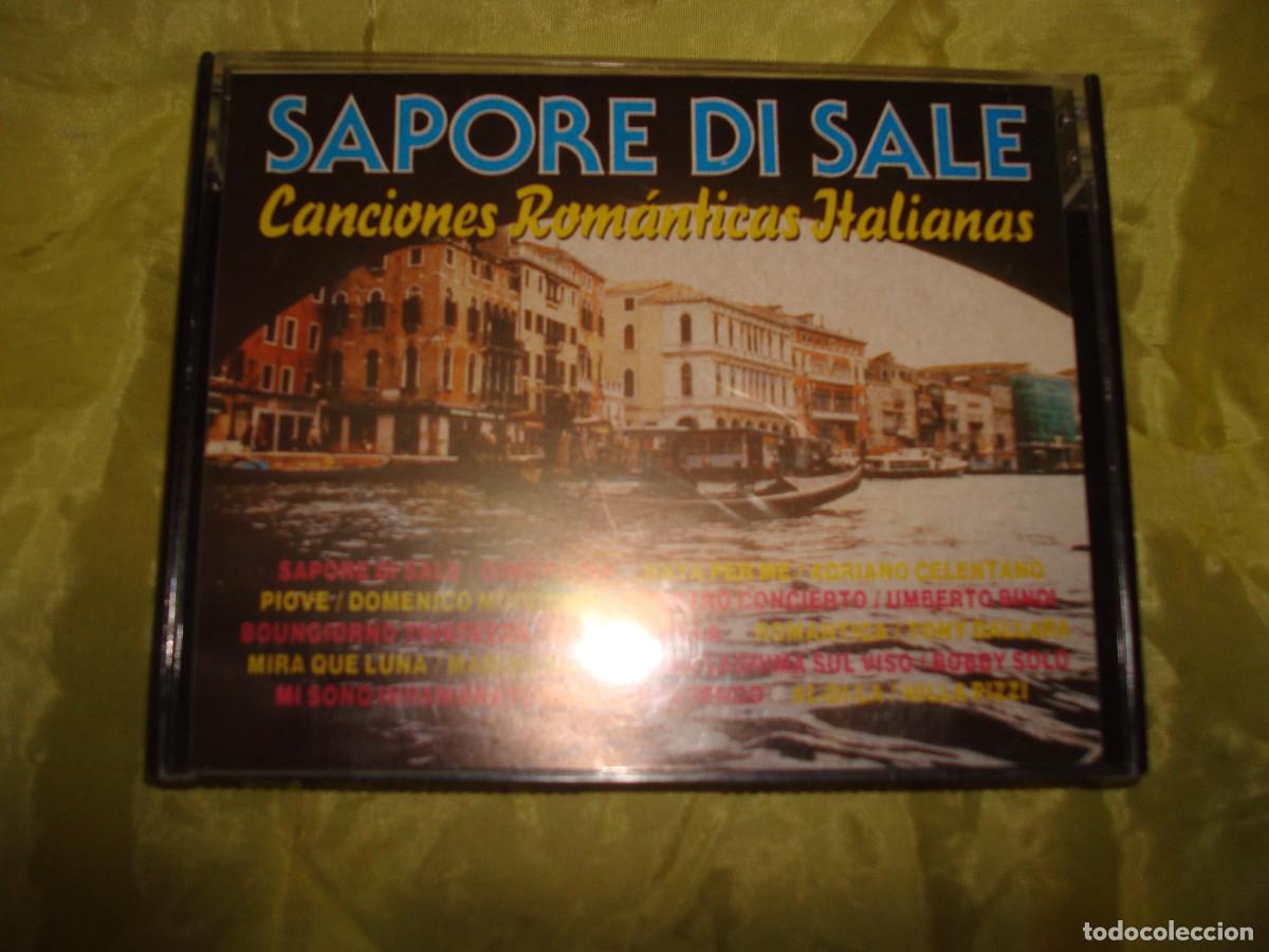 Casetes antiguos: SAPORE DI SALE. CANCIONES ROMANTICAS ITALIANAS. CAJA CON 2 CASETE&acute;S. PERFIL, 1990