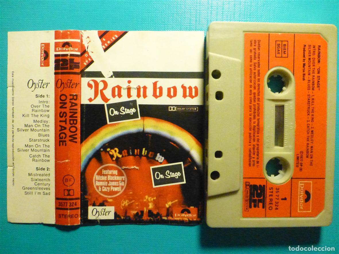 Casetes antiguos: Cinta Cassette, Casete - Rainbow - On Stage - Polydor 1978 - Heavy Metal, Hard