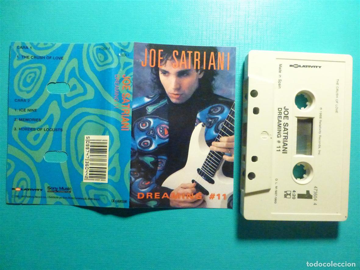Casetes antiguos: Cinta Cassette, Casete - Joe Satriani - Dreaming #11 - Relativity 1993 - Heavy Metal, Hard