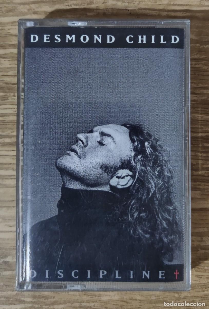 Casetes antiguos: Cassette Desmond Child - Discipline (1991) ed. alemana