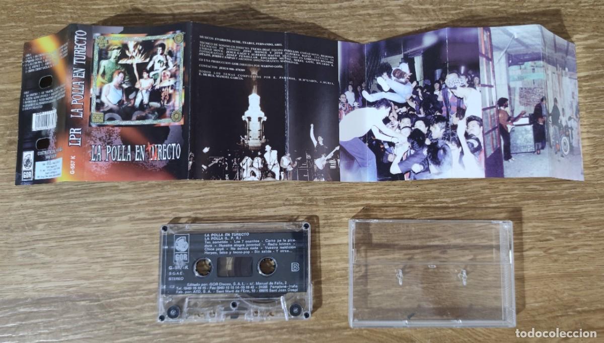 Casetes antiguos: Cassette La Polla Records - La Polla en tu Recto (1998) - Foto 2