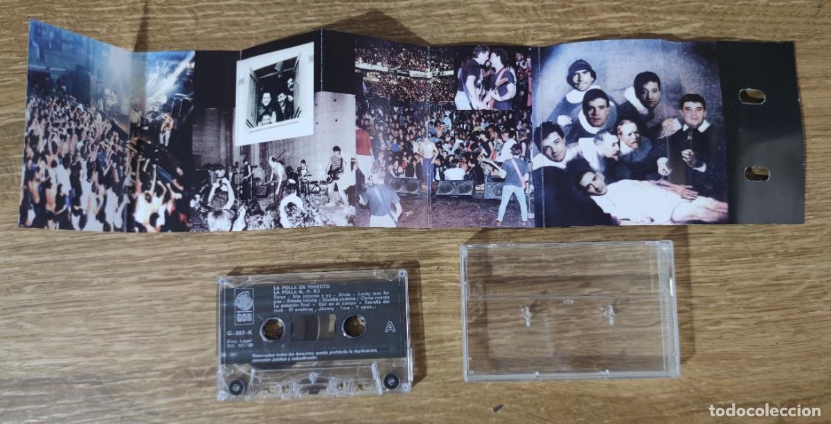 Casetes antiguos: Cassette La Polla Records - La Polla en tu Recto (1998) - Foto 3