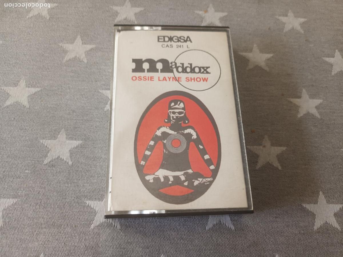 Casetes antiguos: CINTA CASSETTE MADDOX DISCOTECA OSSIE LAYNE SHOW. EDIGSA 1969