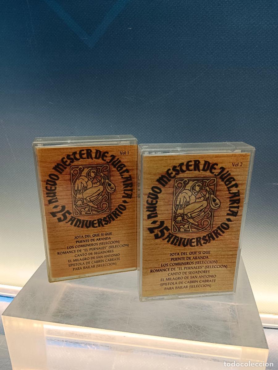 Casetes antiguos: Dos casetes, NUEVO MESTER DE JUGLARIA - Cassette, 25 aniversario